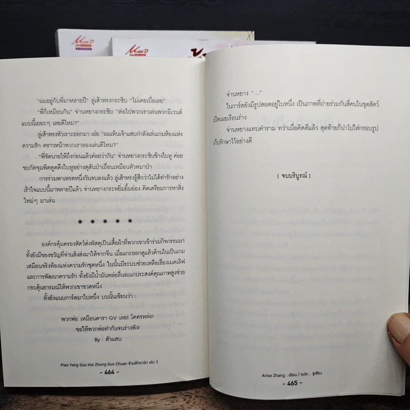 ข้ามฟ้าหารัก 3 เล่มจบ - Arise Zhang รูปที่ 8
