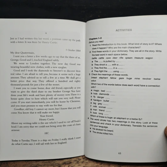 King Solomon's Mines  (Penguin Readers Level 4) - Sir H. Rider Haggard รูปที่ 8