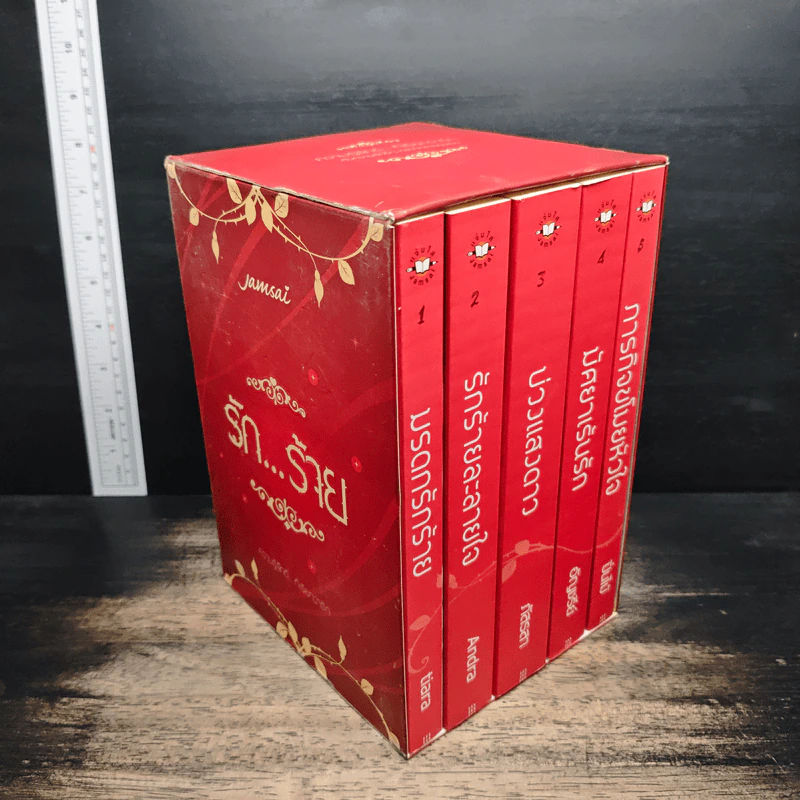 Boxset ความรู้สึกดีที่เรียกว่ารัก รัก...ร้าย 5 เล่ม รูปที่ 4