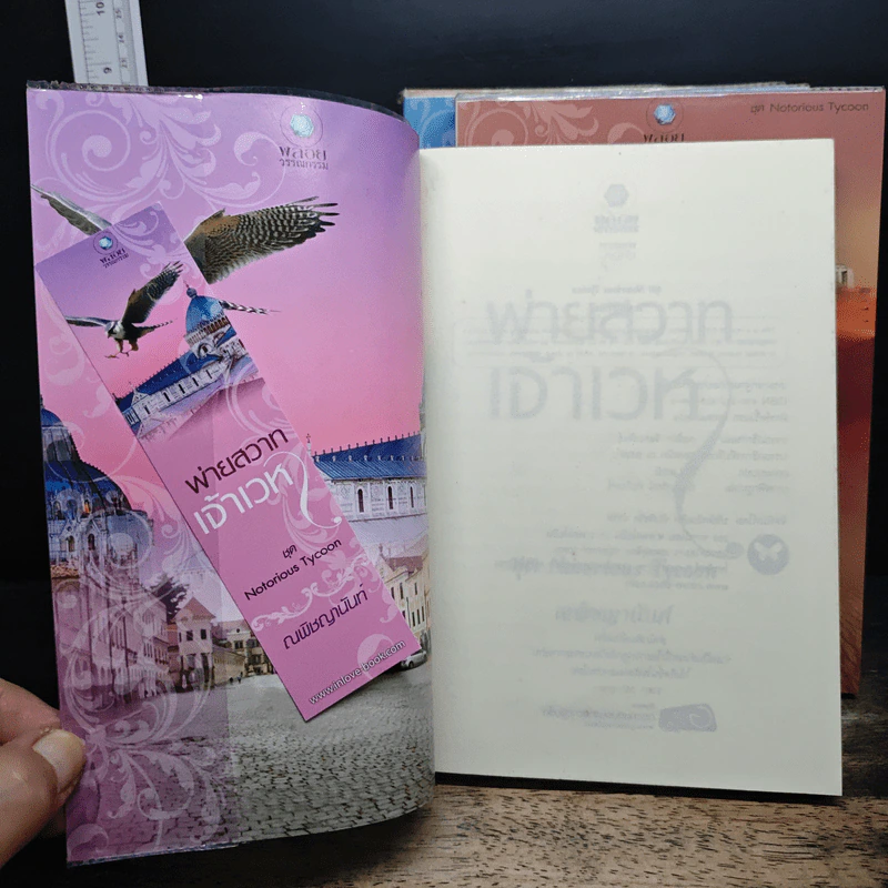 นิยายชุด Notorious Tycoon 4 เล่ม เล่ห์รักพายุร้าย, พสุธาล่าหัวใจ, ระเริงไฟใต้ตะวัน, พ่ายสวาทเจ้าเวหา - ศิริภักดิ์, นิมมานรดี รูปที่ 5