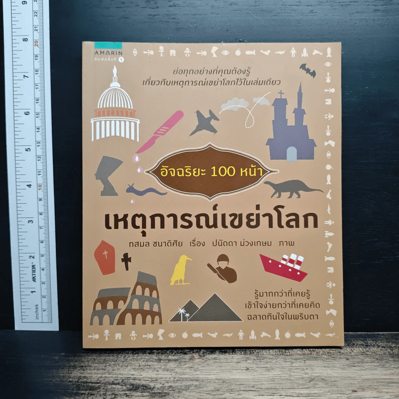 อัจฉริยะ 100 หน้า เหตุการณ์เขย่าโลก รูปที่ 1