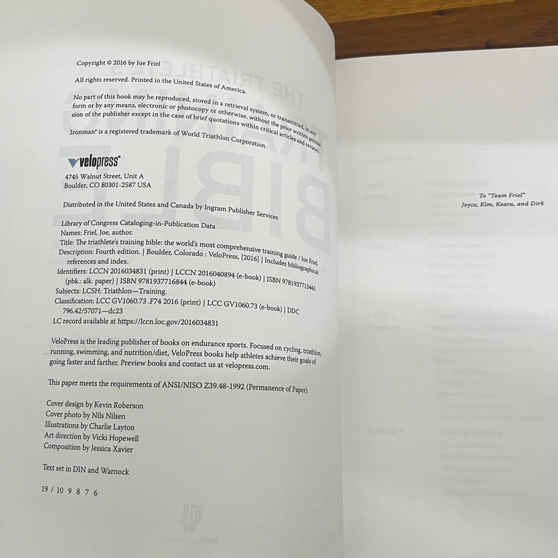 The Triathlete's Training Bible - Joe Friel รูปที่ 6