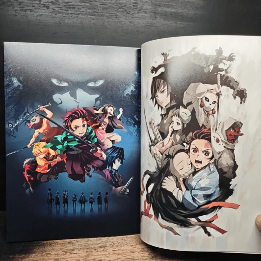 Kimetsu no Yaiba Anime Illustration Collection ฉบับภาษาญี่ปุ่น รูปที่ 8