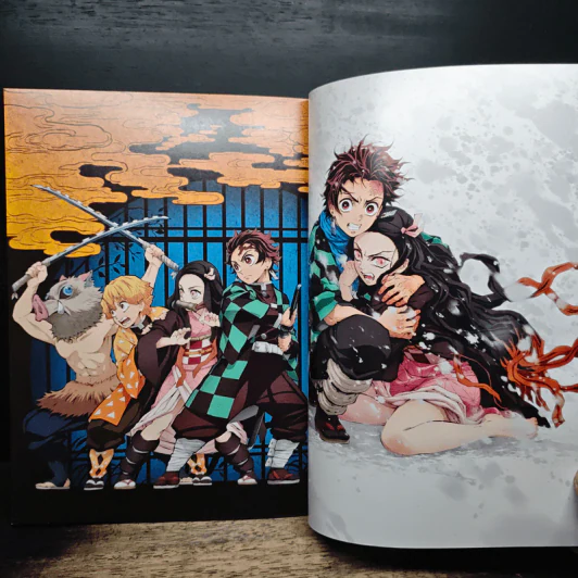 Kimetsu no Yaiba Anime Illustration Collection ฉบับภาษาญี่ปุ่น รูปที่ 7