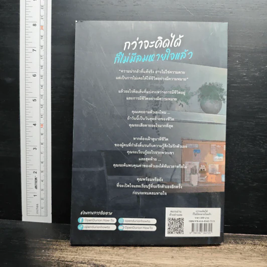 หนังสือ กว่าจะคิดได้ ก็ไม่มีลมหายใจ - OpenDurian รูปที่ 2