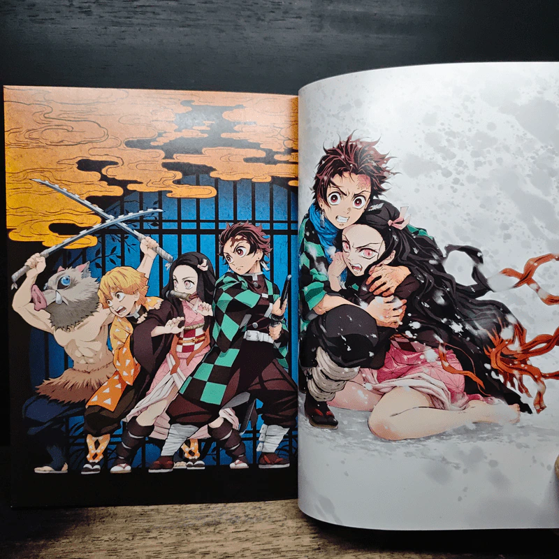 Kimetsu no Yaiba Anime Illustration Collection ฉบับภาษาญี่ปุ่น รูปที่ 7