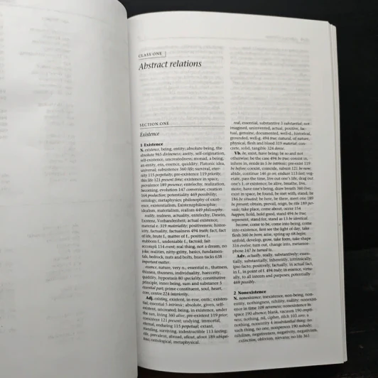 Roget's Thesaurus of English Words & Phrases รูปที่ 8
