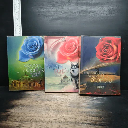 ชุด พลังแห่งรัก 3 เล่ม บ่วงรักจ้าวหัวใจ+อาญารักจ้าวหัวใจ+พลังจิตจ้าวหัวใจ - มณีจันท์ รูปที่ 1