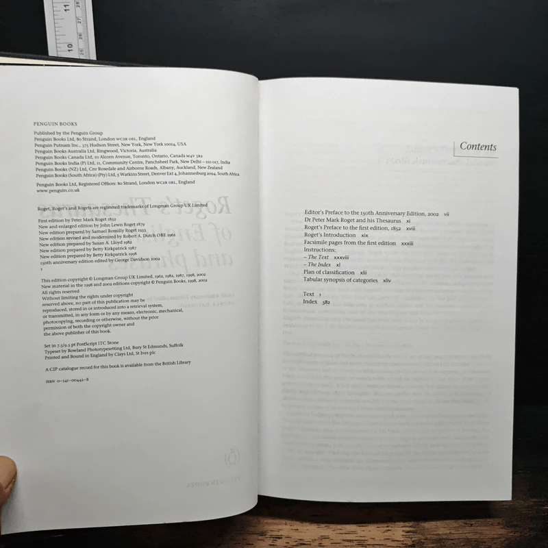 Roget's Thesaurus of English Words & Phrases รูปที่ 6