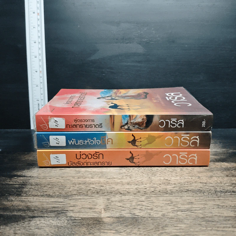 ชุด วาริส 3 เล่ม บ่วงรักบัลลังก์ทะเลทราย+พันธะหัวใจชีค+ผู้ตรวจการทะเลทรายราตรี - วาริส รูปที่ 3