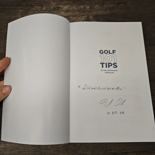 หนังสือ Golf 101 Tips - Pro Noppakhun Wonglaw รูปที่ 6