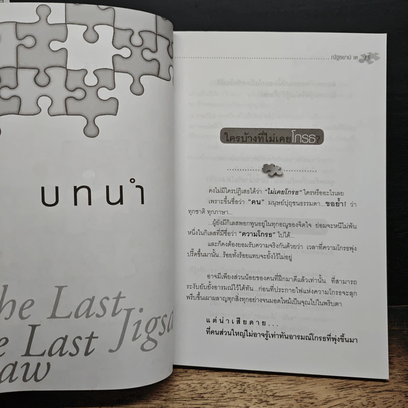 จิ๊กซอว์ ตัวสุดท้าย วางไว้เติมเต็มความสุข - ณัฐธยาน์ เต. รูปที่ 9