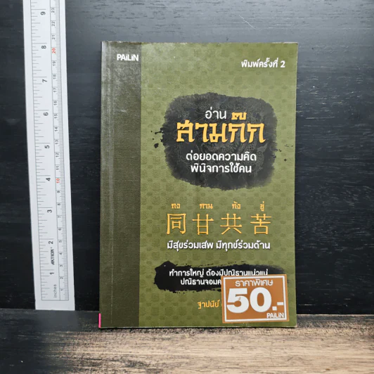 อ่านสามก๊กต่อยอดความคิด พินิจการใช้คน - ฐาปนีย์ อตีตา รูปที่ 1