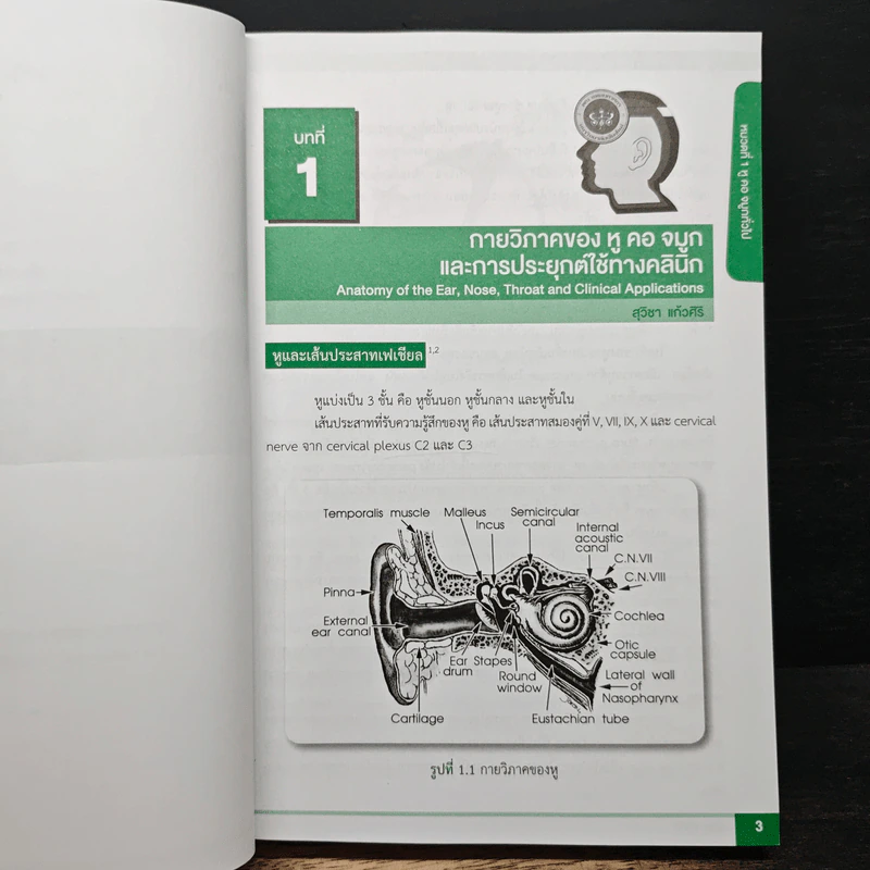 ตำราหู คอ จมูก สําหรับเวชปฏิบัติทั่วไป - พิชิต สิทธิไตรย์ รูปที่ 10