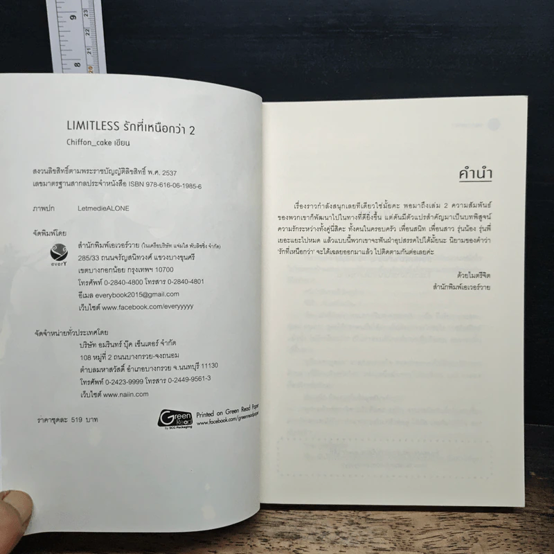 LIMITLESS รักที่เหนือกว่า เล่ม 2 - Chiffon_cake รูปที่ 6