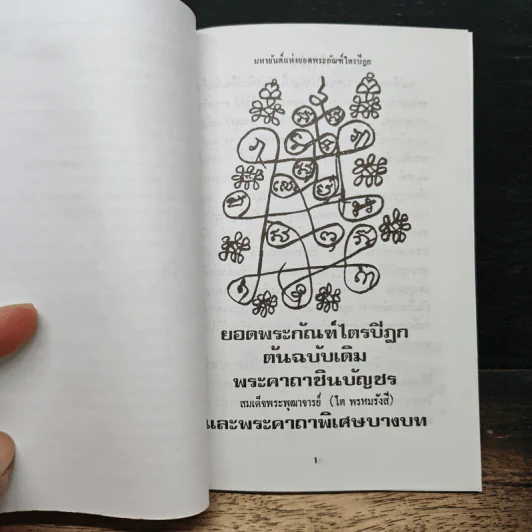 ยอดพระกัณฑ์ไตรปิฎก ต้นฉบับเดิม และพระคาถาพิเศษบางบท รูปที่ 6