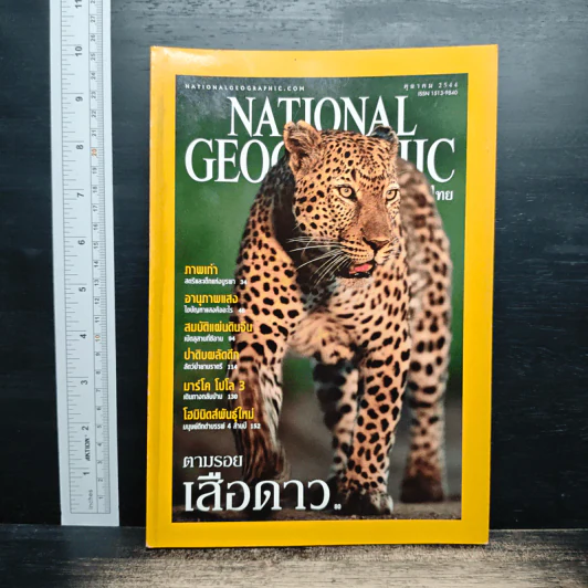 National Geographic ต.ค.2544 ตามรอยเสือดาว รูปที่ 1