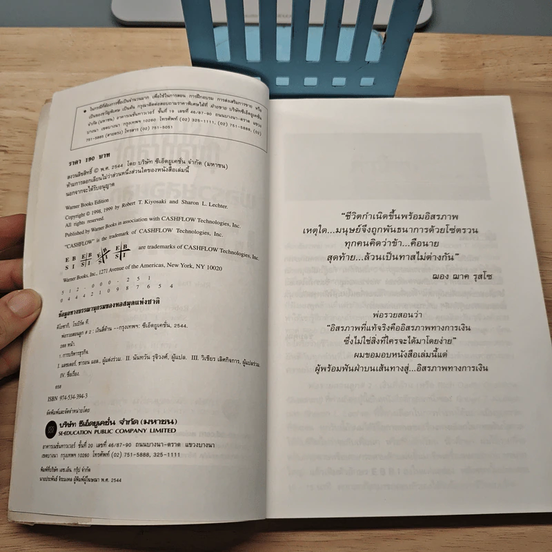 Rich Dad's Cashflow Quadrant พ่อรวยสอนลูก#2 เงินสี่ด้าน - Robert T. Kiyosaki รูปที่ 6