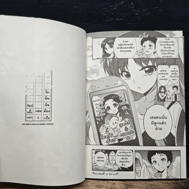 รักฉันมันต้องเป๊ะ เล่ม 2 - อาริมะ ฮอนดะ รูปที่ 10
