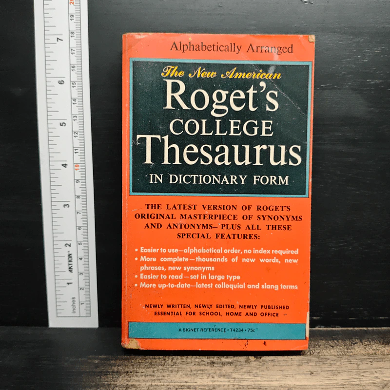 The New American Roget's College Thesaurus in Dictionary Form รูปที่ 1