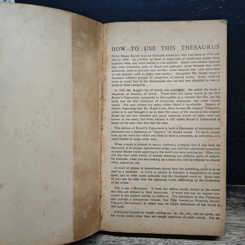 The New American Roget's College Thesaurus in Dictionary Form รูปที่ 6