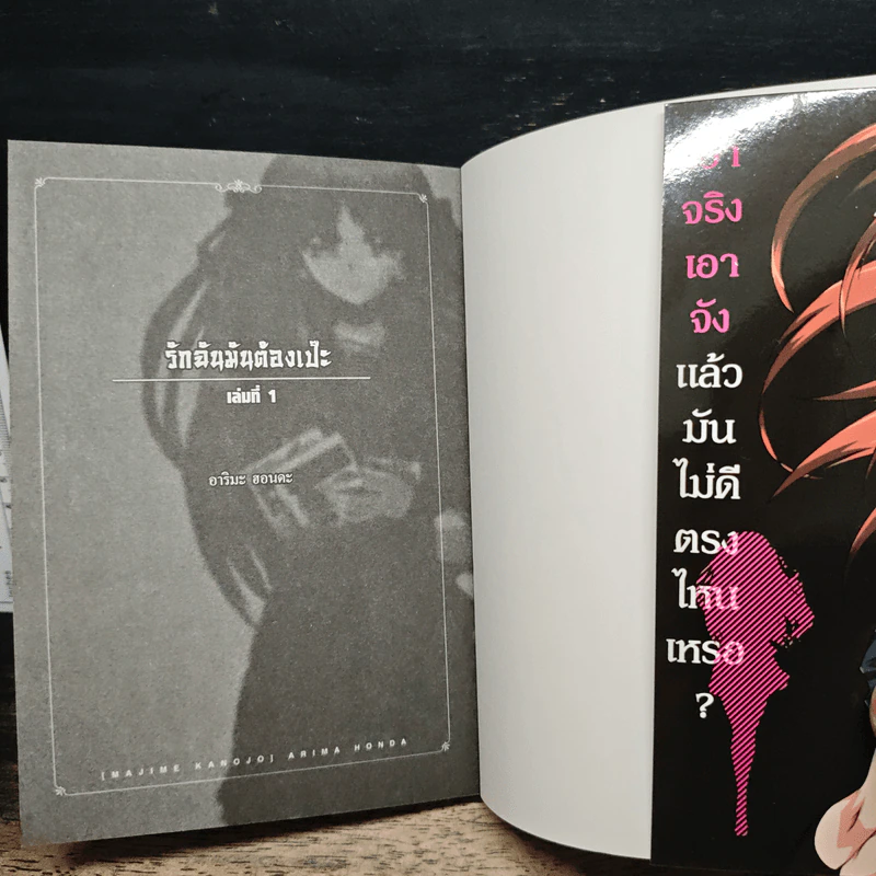 รักฉันมันต้องเป๊ะ เล่ม 1 - อาริมะ ฮอนดะ รูปที่ 6