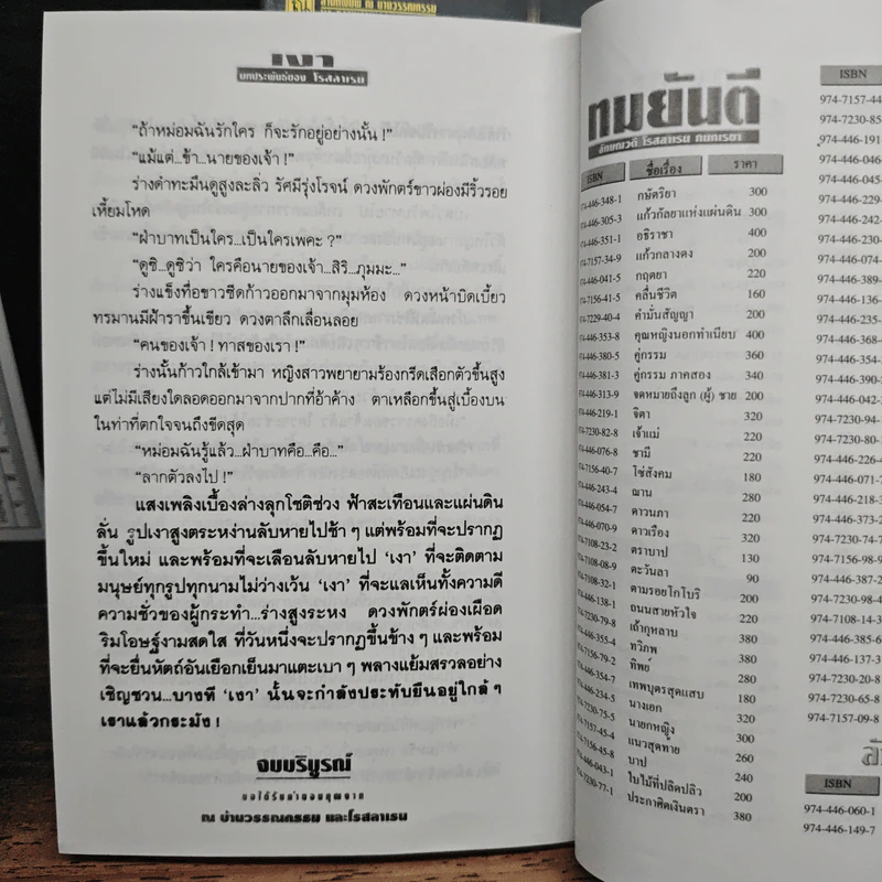 เงา 2 เล่มจบ - โรสลาเรน รูปที่ 9