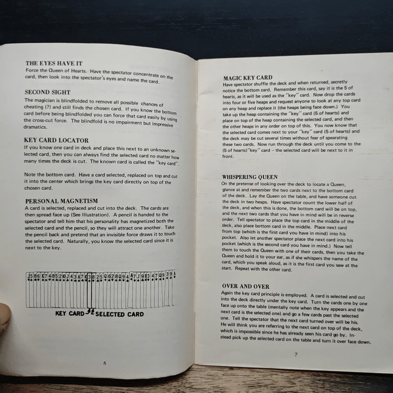 125 Magic Tricks Performed with a Regular Deck of Cards รูปที่ 7