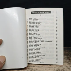 GRE-SAT Antonym Review (1980-1990) รูปที่ 6