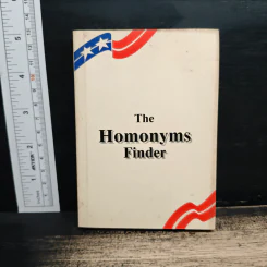 The Homonyms Finder