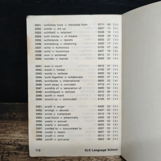 TOEFL Vocab Review (1980-1990) รูปที่ 9