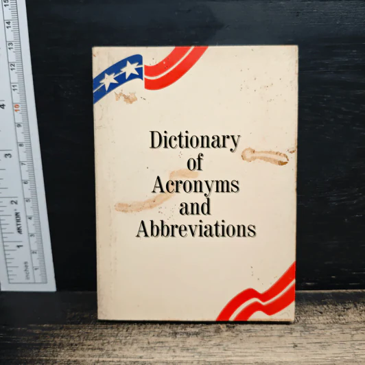 Dictionary of Acronyms and Abbreviations รูปที่ 1