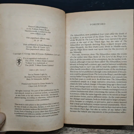 The Silmarillion - J.R.R.Tolkien รูปที่ 5