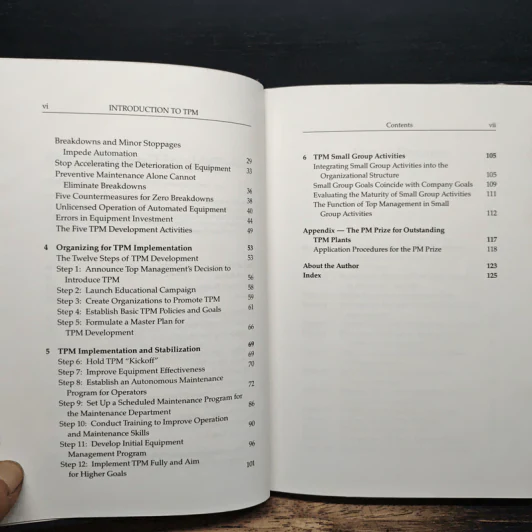 TPM : Introduction to TPM Total Productive Maintenance - Seiichi Nakajima รูปที่ 7