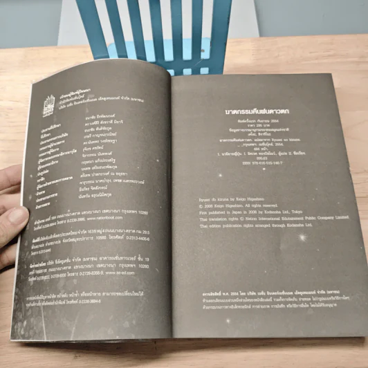 ฆาตกรรมคืนฝนดาวตก - ฮิงาชิโนะ เคโงะ (Keigo Higashino) รูปที่ 6