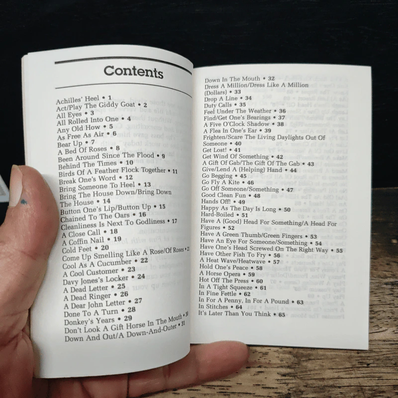 Fun with Idioms Vol.3 รูปที่ 6
