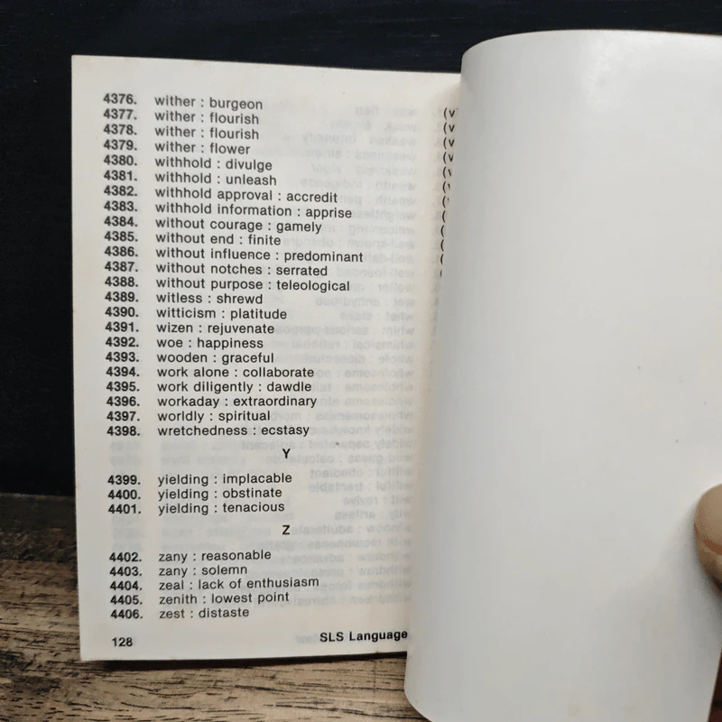 GRE-SAT Antonym Review (1980-1990) รูปที่ 8