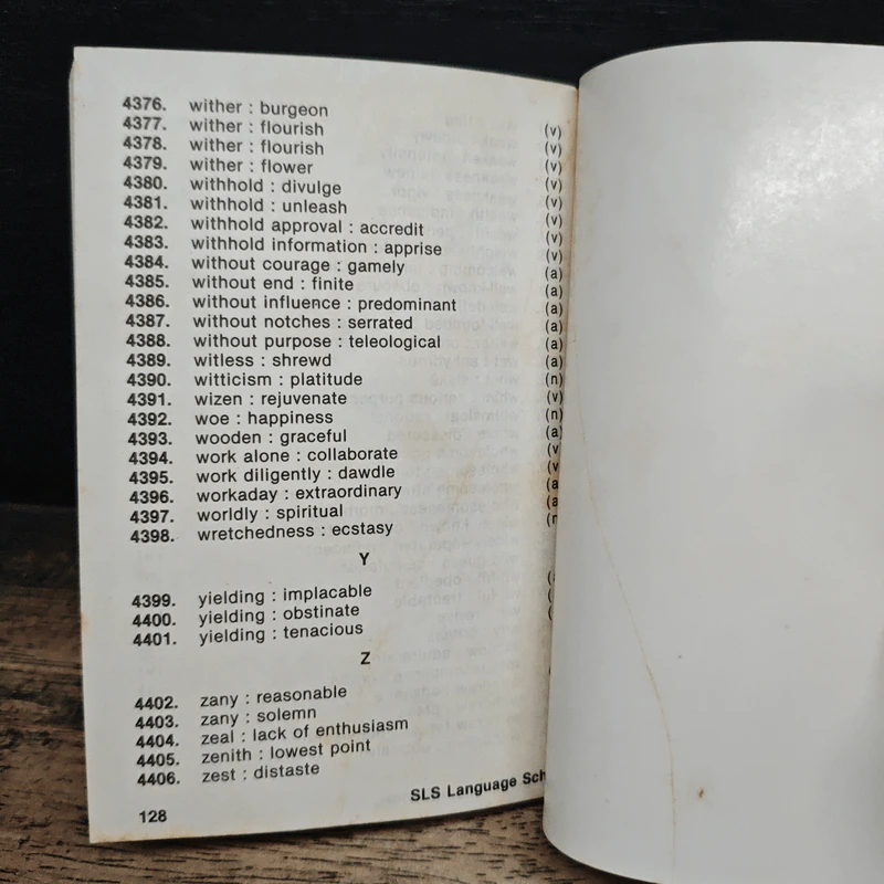 GRE-SAT Antonym Review (1980-1990) รูปที่ 8