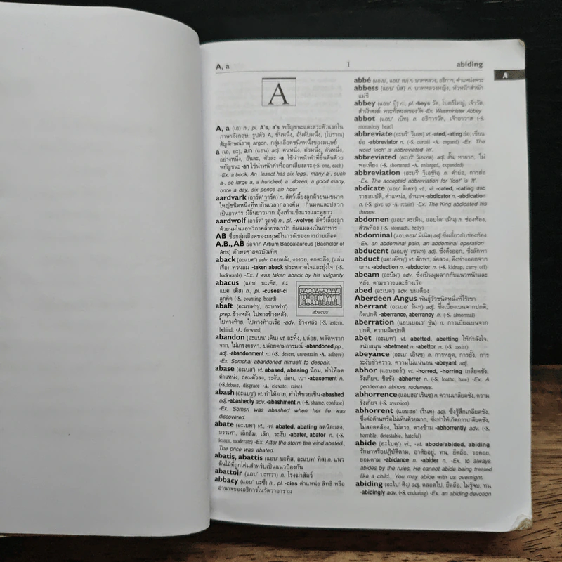 Se-Ed's Modern Dictionary English-Thai พจนานุกรมอังกฤษ-ไทย ฉบับทันสมัยและสมบูรณ์ที่สุด รูปที่ 7