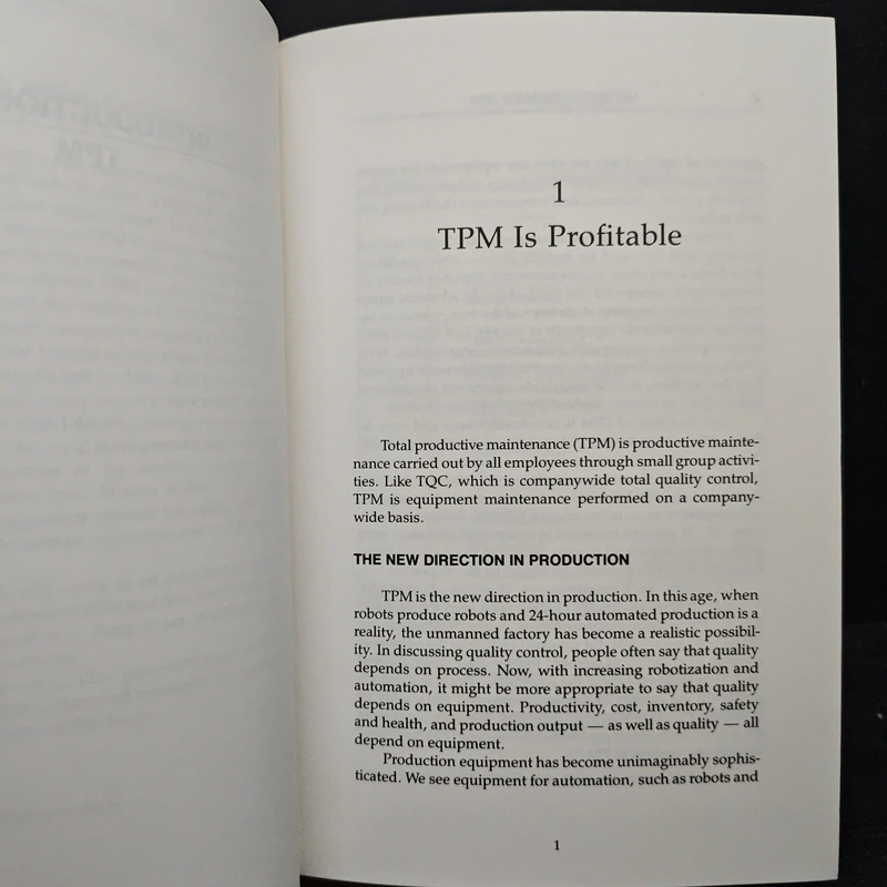 TPM : Introduction to TPM Total Productive Maintenance - Seiichi Nakajima รูปที่ 8