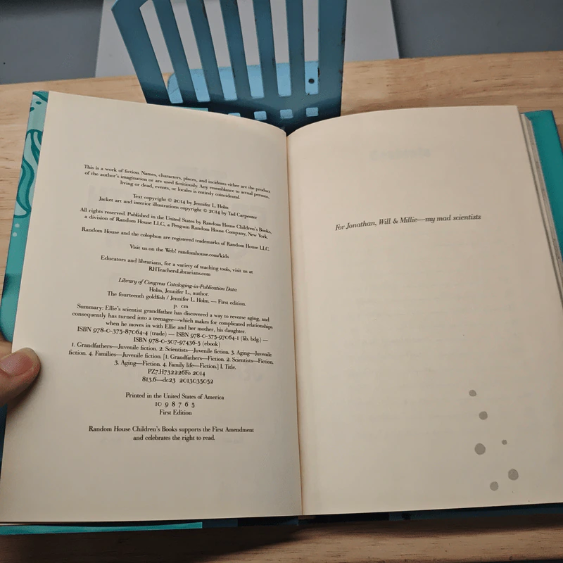 The Fourteenth Goldfish - Jennifer L. Holm รูปที่ 6