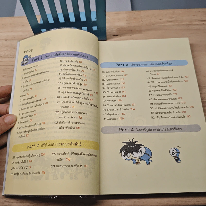 กรุ๊ปเลือดบอกนิสัย ฮาได้ใจ ฉบับการ์ตูน รูปที่ 7