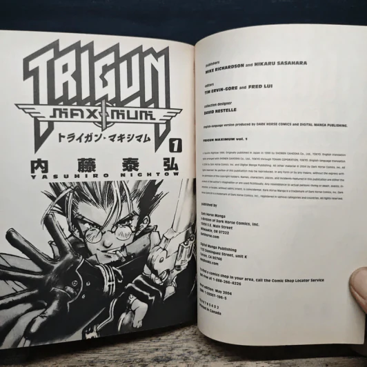 TRIGUN MAXIMUM Vol.1 รูปที่ 6