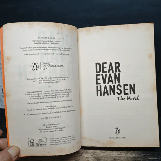 Dear Evan Hansen - Val Emmich, Steven Levenson รูปที่ 6