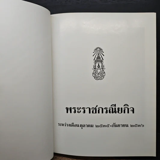 พระราชกรณียกิจ ระหว่างเดือนต.ค.2535-ก.ย.2536 รูปที่ 6