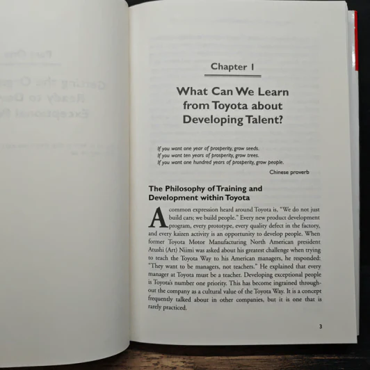 Toyota Talent: Developing Your People the Toyota Way - Jeffrey K. Liker, David P. Meier รูปที่ 11