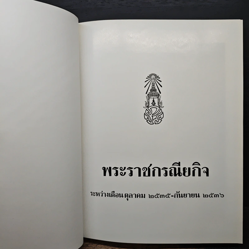 พระราชกรณียกิจ ระหว่างเดือนต.ค.2535-ก.ย.2536 รูปที่ 6