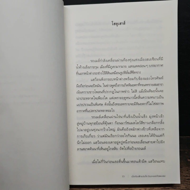 เมื่อท้องฟ้าแจ่มใส ฉันจะออกไปพบเธอ - อีโดอู, นิภารัตน์ รุ่งรังษี รูปที่ 8