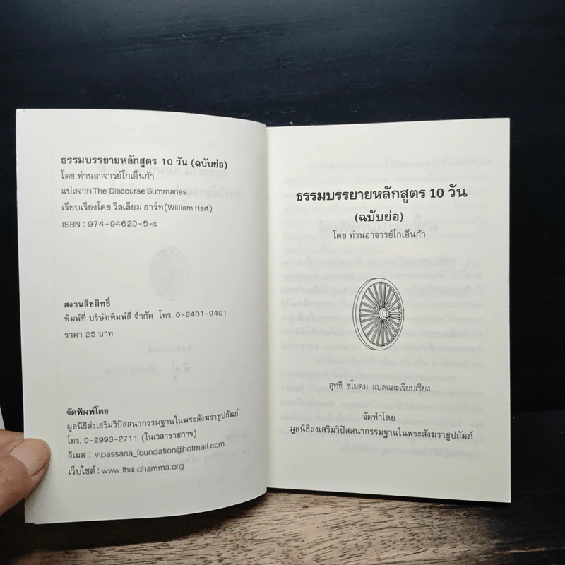 ธรรมบรรยายฉบับย่อ - ท่านอาจารย์โกเอ็นก้า รูปที่ 6
