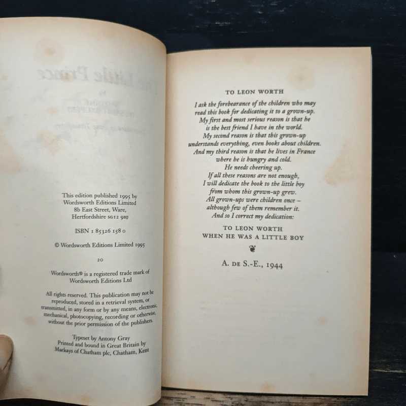 The Little Prince - Antoine De Saint-Exupéry รูปที่ 6